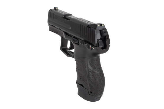 Heckler and Koch P30 SK S 9mm pistol features an ergonomic grip with finger grooves